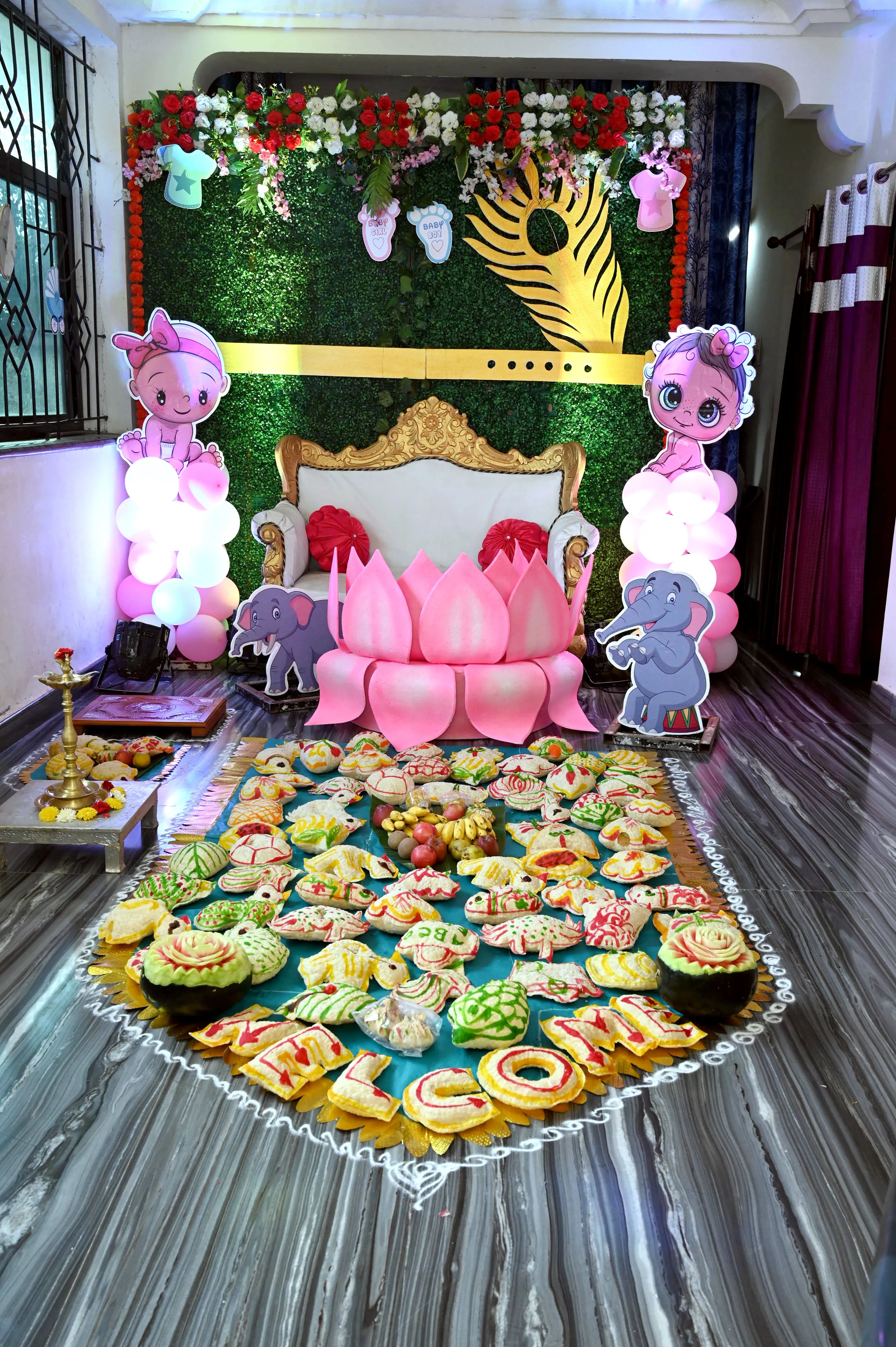 Sagar and Diksha Flower Ceremony